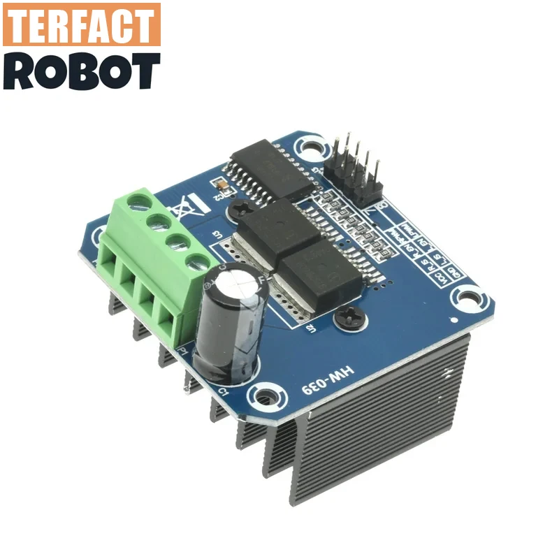 BTS7960 43A H-bridge High-power Motor Driver Module High-power Smart Car Motor Semiconductor Refrigeration