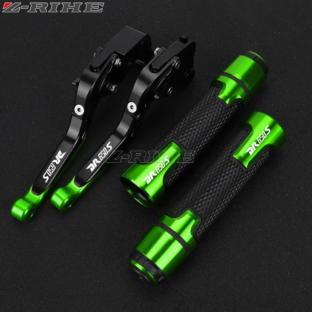 

Motorcycle Extendable Adjustable Brake Clutch Levers Handlebar grip For Suzuki DR650S DR 650S 2009 2008 2007 DR650 S 1994-2010