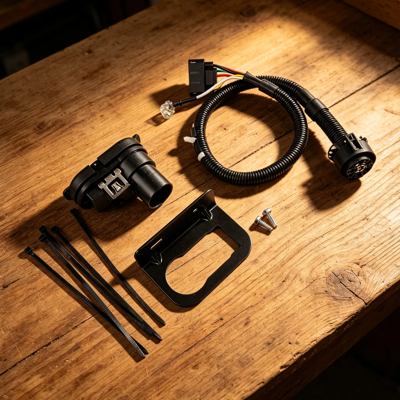 For Towing Vehicle Trailer Installation Hitch Wiring Kit Trailer Hitch Wiring Kit Connector Harness Harness Wire Included