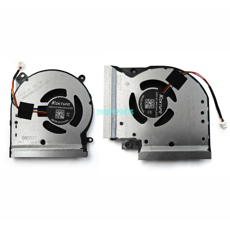 L+ New for  Asus ROG Strix Scar GL504GS GL504GM GL504GV GL504GW CPU & GPU Cooling Fans
