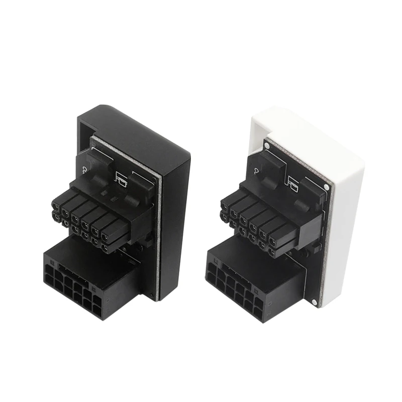 ATX3.0 placa gráfica adaptador de alimentação, 180 graus angular para 16Pin macho, conector de alimentação para desktops, 12VHPWR