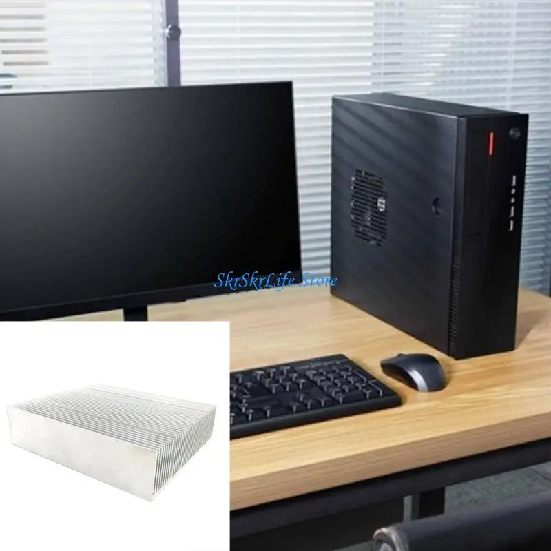 

E65E 1PC комплект радиатора 150x130x38mm Алюминиевый радиатор