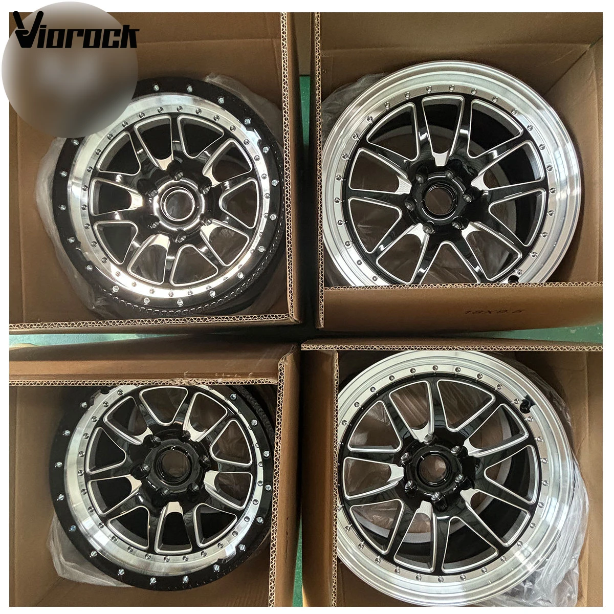Hot-selling True Beadlock Drag Racing Car Rims Forged Wheels Fit for Cadillac CTS-V/ATS-V Chevrolet Corvette C5/C6/C7/C8/Z06/ZR1 view 5