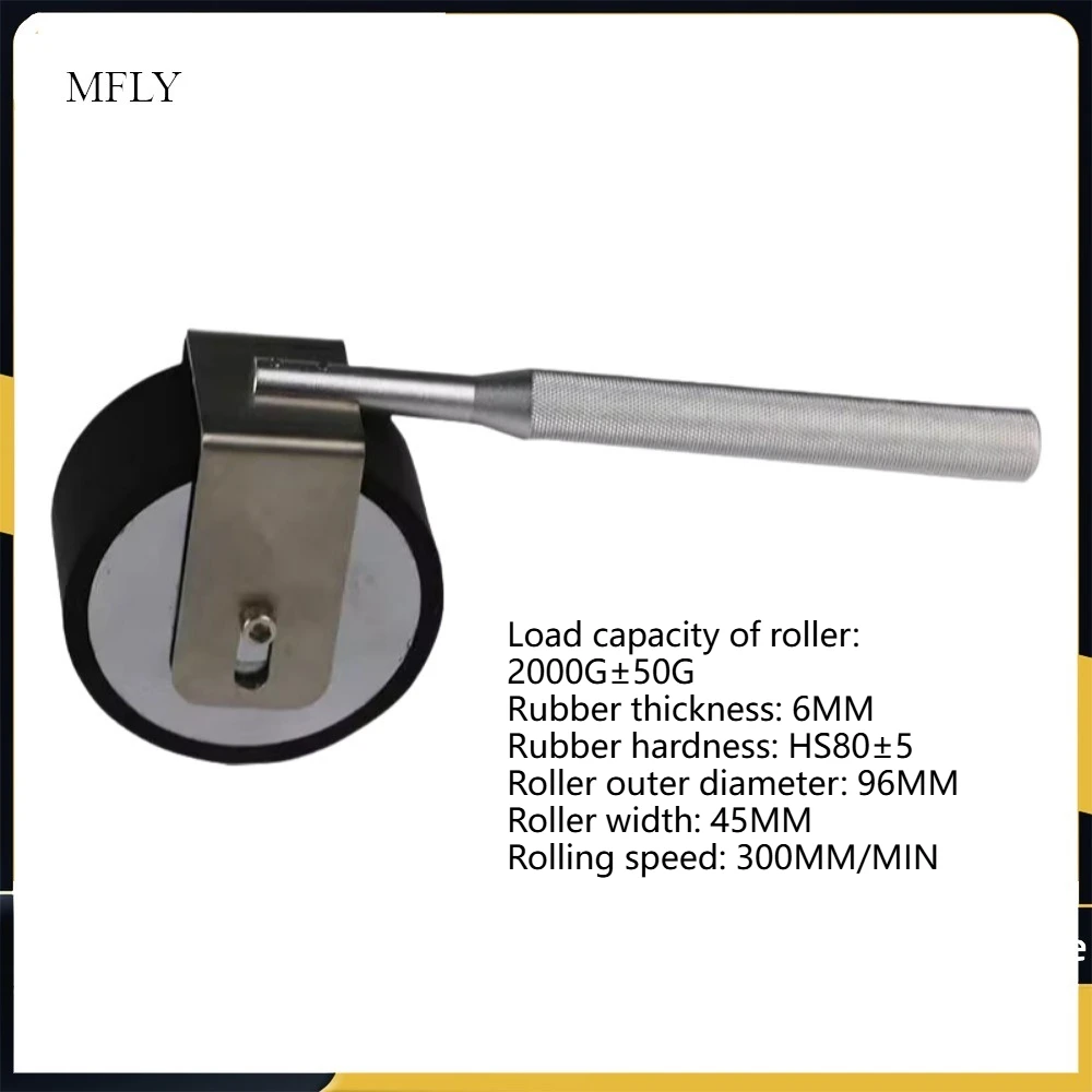 

2KG Standard Manual Roller Adhesive Test Tool Adhesion Tester Rolling Wheel Industrial Hand Press Wheel
