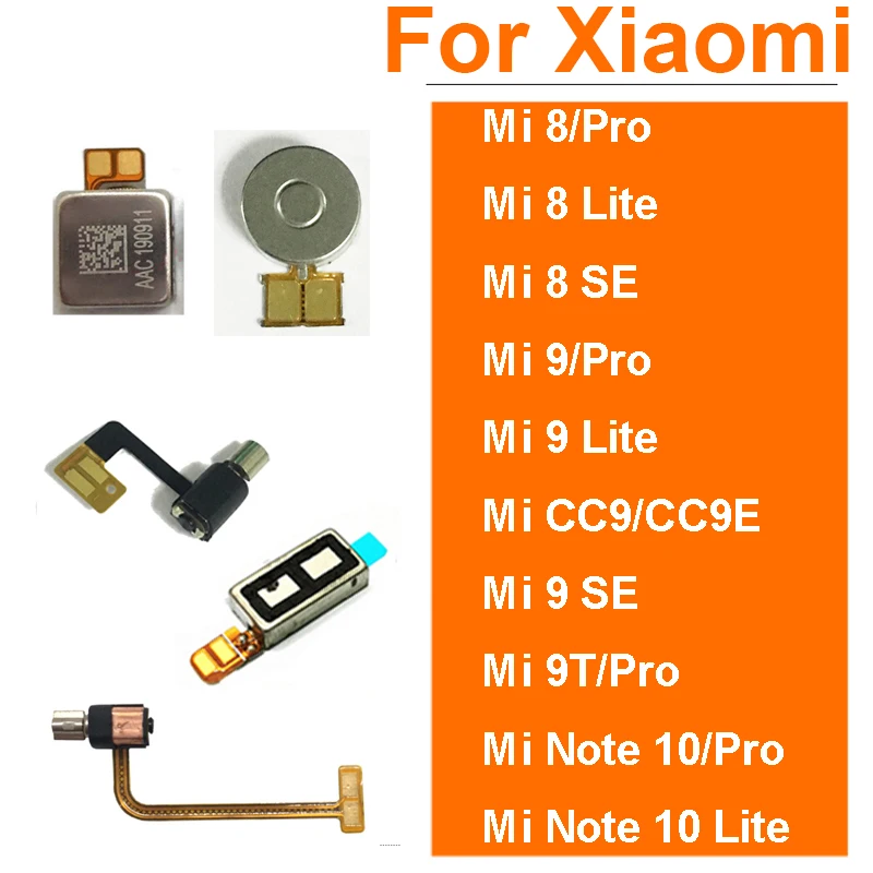 

Vibrator Flex Cable For Xiaomi Mi 8 9 9T Pro Lite 8 SE 9SE CC9e Mi Note 10 Lite Note 10 Pro Vibration Motor Flex Ribbon Module