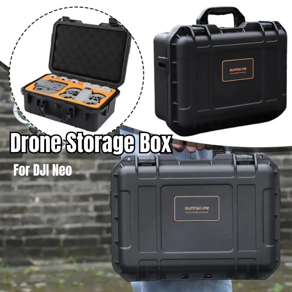 

For DJI Neo Drone Storage Case Portable Hard Shell Box Handbag Safety Explosion-proof Waterproof Bag Carrying Accessories