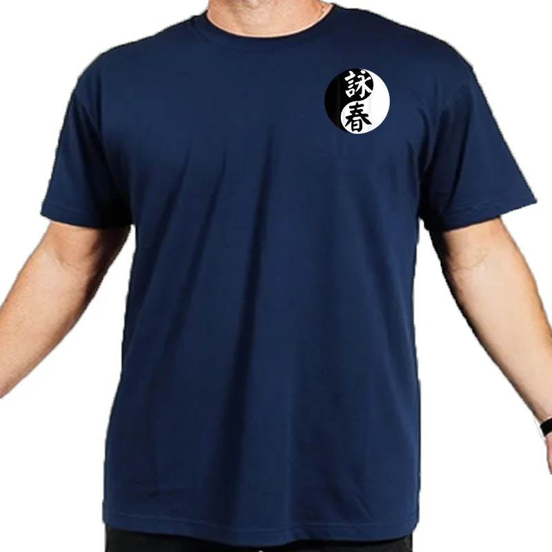 T-shirt Kung Fu avant et arrière pour hommes, Wing Chun, Yin et Compositeur, Symdockers, Cadeau d'anniversaire, Vêtement