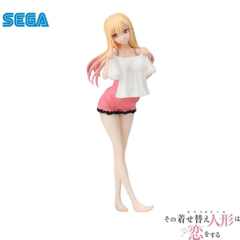 Auf Lager: SEGA Original My Dress-Up Darling Kitagawa Marin Actionfigur, Anime-Charaktermodell, Puppe, Brandneu in Originalverpackung, Garage