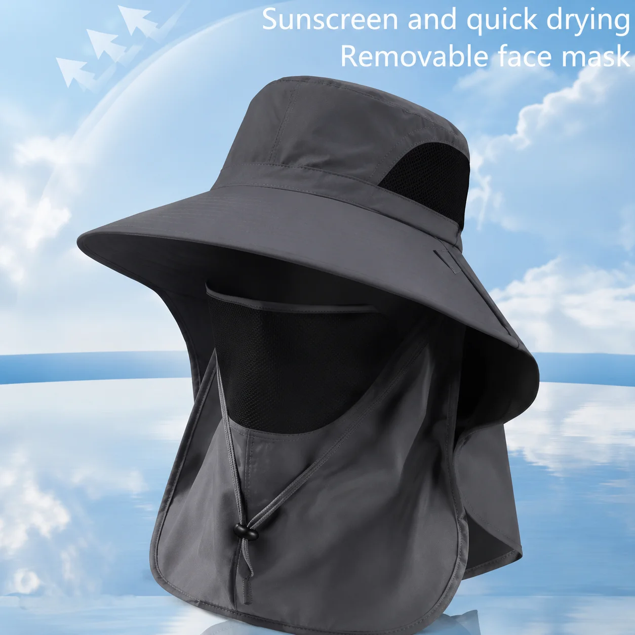 Mens Outdoor Hunting Hats - Summer Sun Hats UV Protection Outdoor