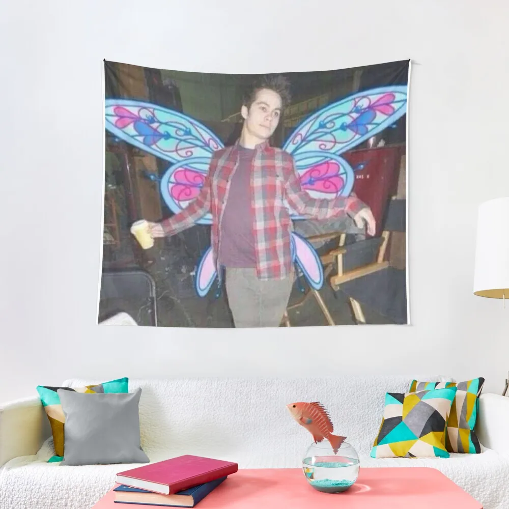 Dylan O’brien a cute fairy<3 Tapestry Anime Decor Bedrooms Decor Room Decor Aesthetic Tapestry