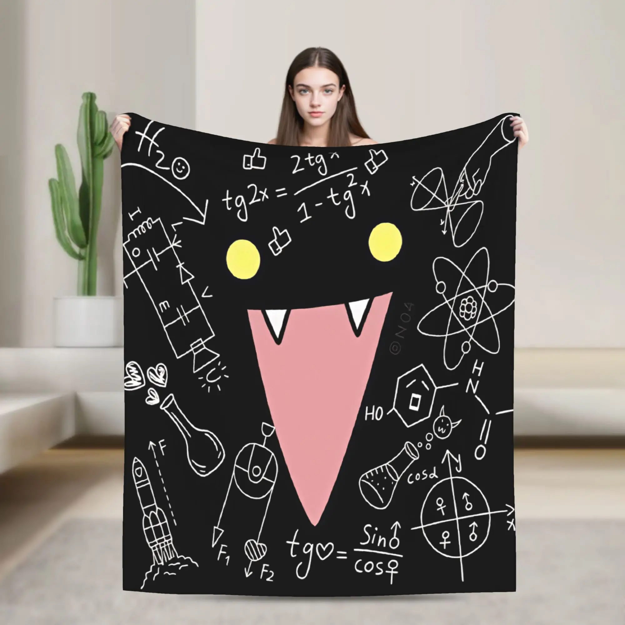 L-Lightsaber BL Manhwa Soft Blankets  Fashion Plane Travel Throw Blanket Bedroom Flannel Bedspread Sofa Bed Cover