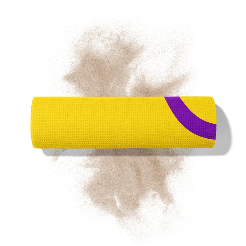 Aertemisi Intersex Pride Flag LGBT Waffle Beach Towel Extra Large Oversize 180cm x 90cm