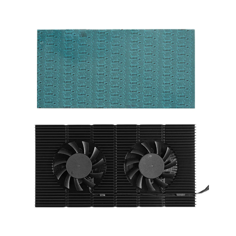 GPU لوحة الكترونية معززة المبرد بطاقة الرسومات لوحة الكترونية معززة المبرد سبائك الألومنيوم التبريد اللوحة الخلفية لتقوم بها بنفسك ألعاب برودة ل RTX 3090 3080 3070