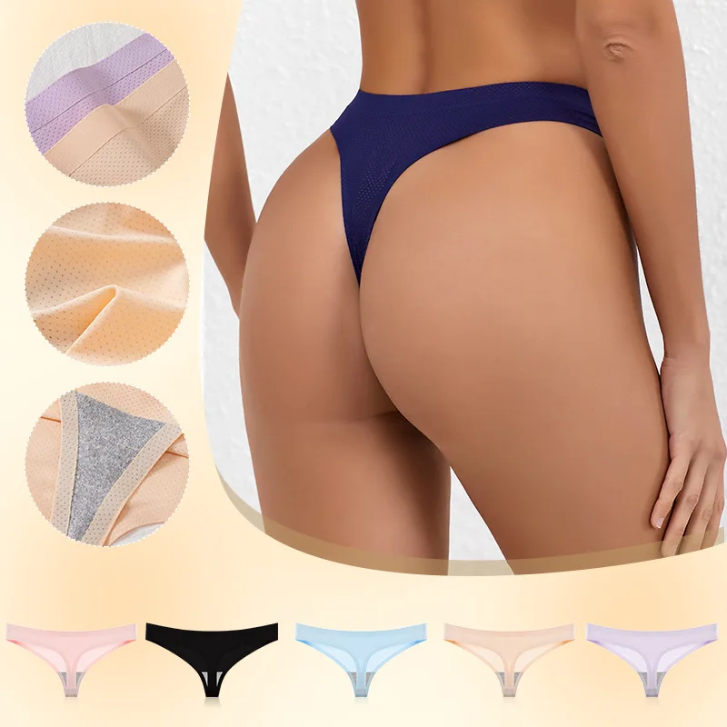 

Thongs for Women Pack Underwear Sexy Seamless Thongs for Women Breathable Cotton Thongs Invisible Briefs Women Seamless Panty