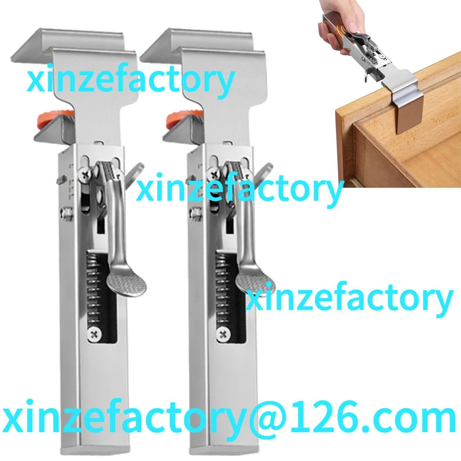 

Customizable Adjustable Drawer Universal Cabinet Mounting Clip