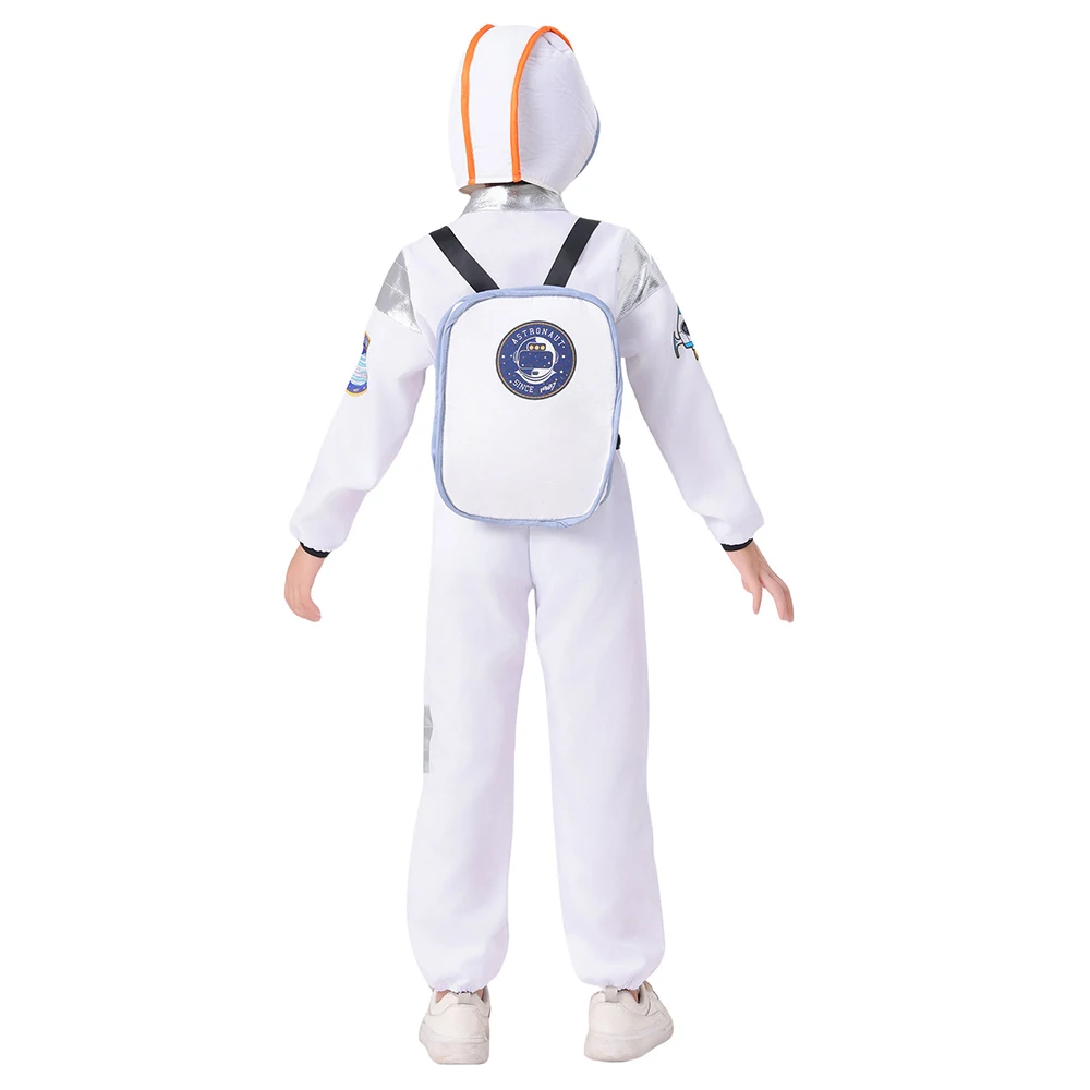 Kids Space Astronaut Cosplay White Fancy Dress Outfit Halloween Carnival  Party Costume - AliExpress 200000532