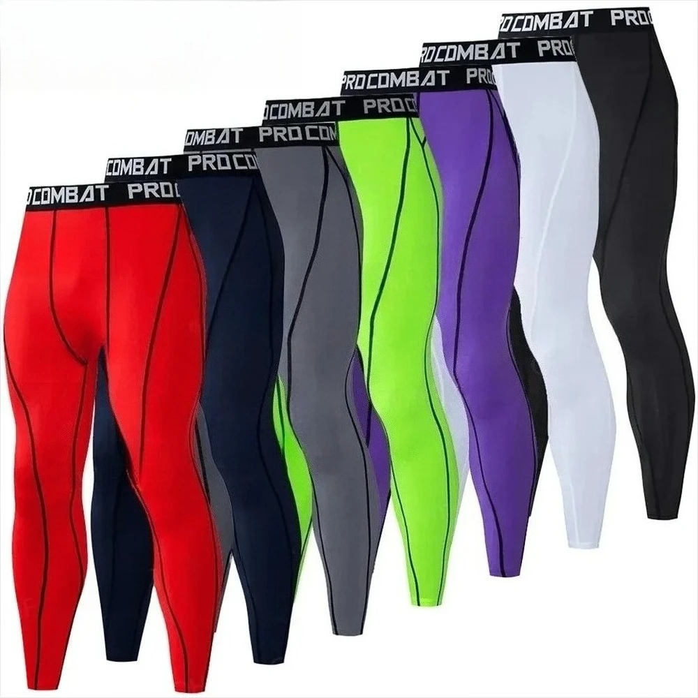 

Men's Compression Pants Men Legging Gym Skinny Trousers Tights Jogging Sweatpants Summer Men Yoga Skinny Shorts Running Shorts