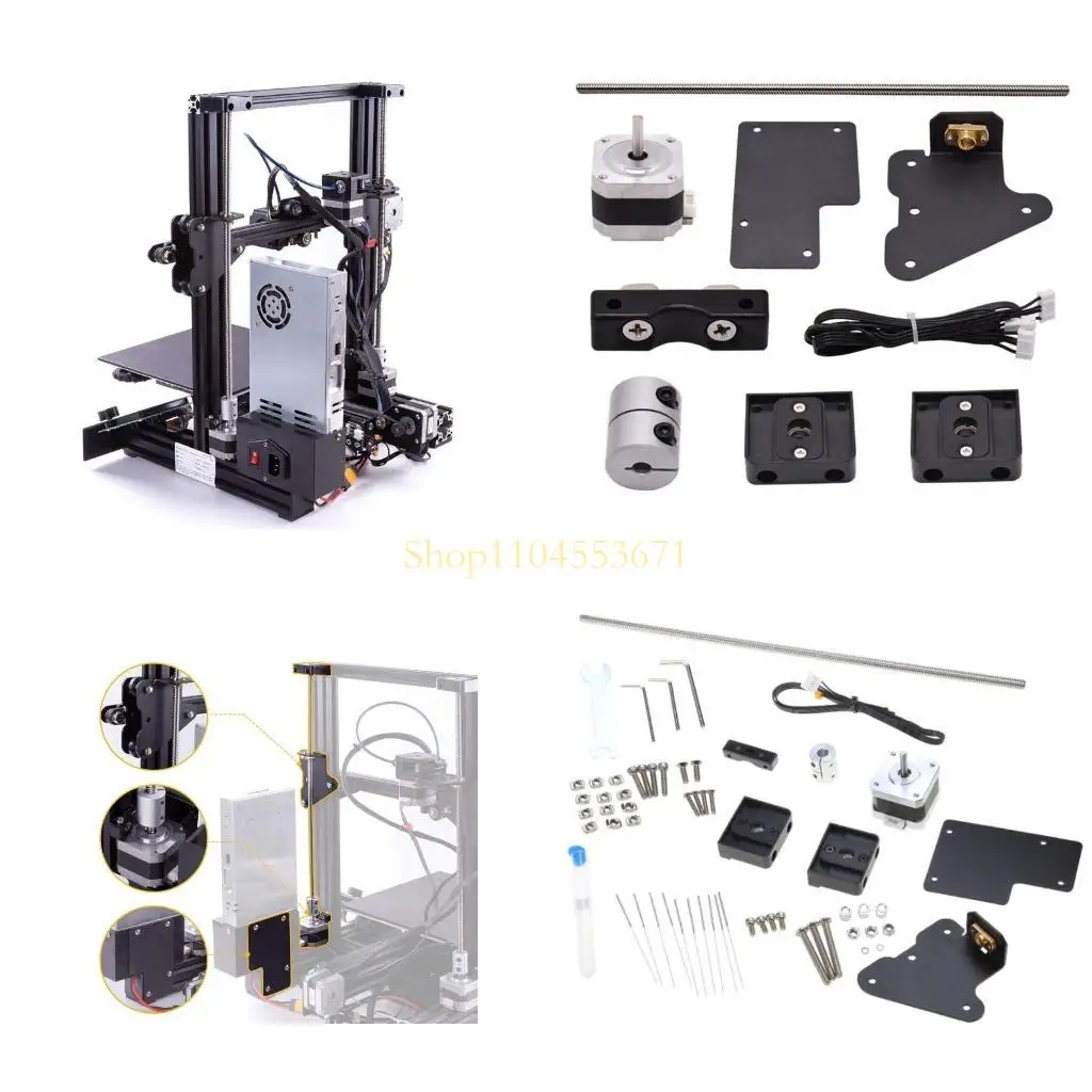 

Бестселлер -Дул-набор для обновления оси z с двигателем Stepper Head Vint для Ender-3/Ender-3