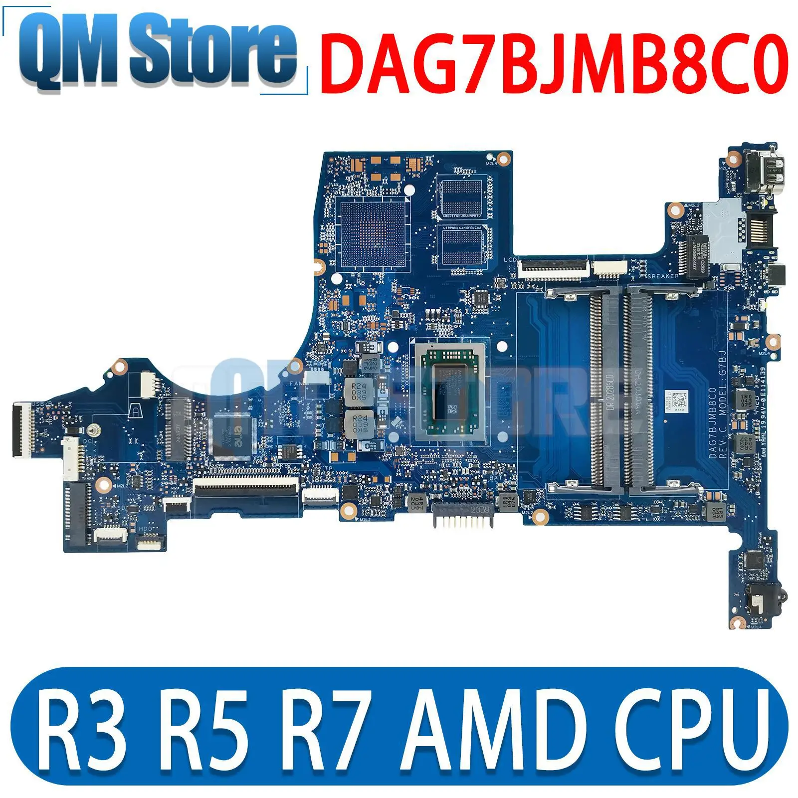 

Материнская плата R3 R5 R7 AMD CPU DDR4 G7BJ DAG7BJMB8C0