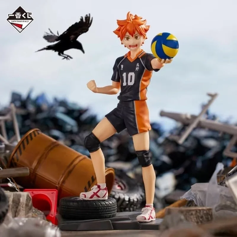 

Оригинальный Bandai Ichiban KUJI Haikyuu!! Аниме Фигурка Shoyo Hinata Kozume Kenma Фигурка Игрушки Аниме Коллекционная модель игрушки подарки
