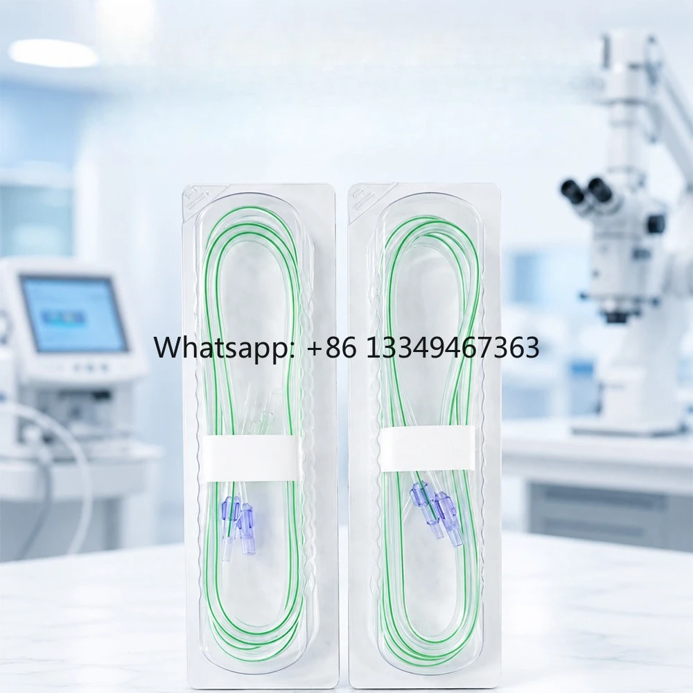 Disposable Irrigation/Aspiration Tubing Set Compatible Centurion Phacoemulsification Systems
