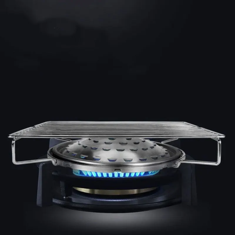 

Гриль-сетка Cloud Nest для газовой плиты, из нержавеющей стали 304, для жарки устриц, домашняя подставка для газовой плиты, решетка для барбекю