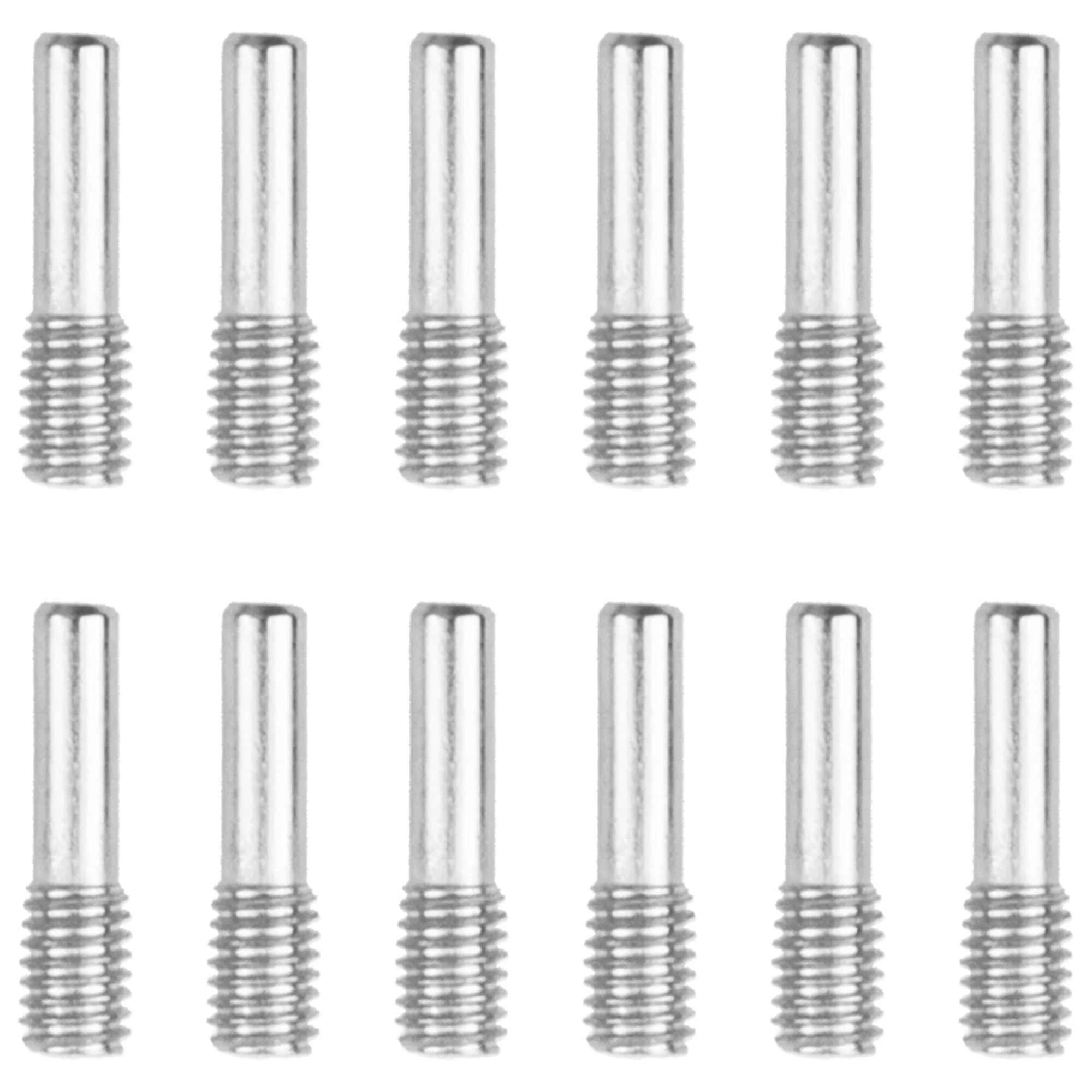 12Pack Hard Steel M3 M4 Driveshafts Screw Pins for Axial SCX10 90046 Traxxas TRX-4 D90 Tamiya CC01 1/10 RC Crawler Car