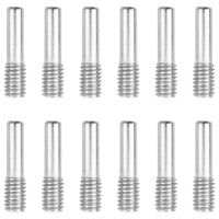 12Pack Hard Steel M3 M4 Driveshafts Screw Pins for Axial SCX10 90046 Traxxas TRX-4 D90 Tamiya CC01 1/10 RC Crawler Car
