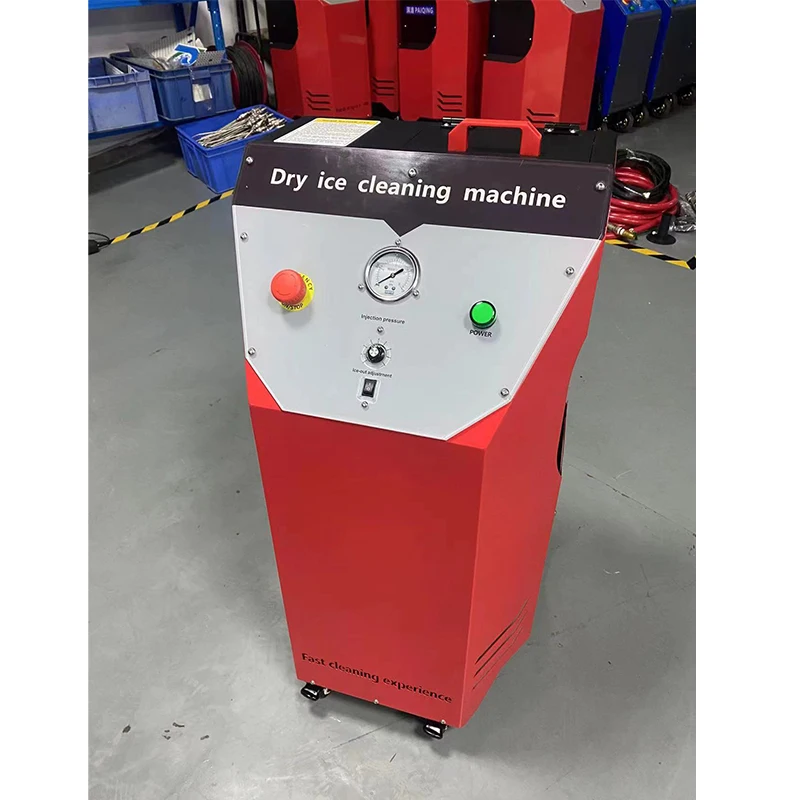 

220V 110V Dry Ice Blasting Machine for Car Engine and Industrial Cleaning