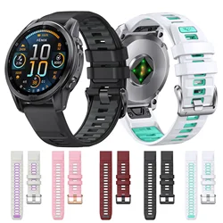 Garmin Fenix โโ8 ์ฉ ์คํธ๋ฉ 20mm 43mm/7S/7S Pro/6S/6S Pro/5S/5S Plus Epix Pro 42mm ํต ํผํธ ๋ฐด๋ ์ฉ ์ค๋งํธ ์๊ณ ์ค๋ฆฌ์ฝ ํ์ฐ
