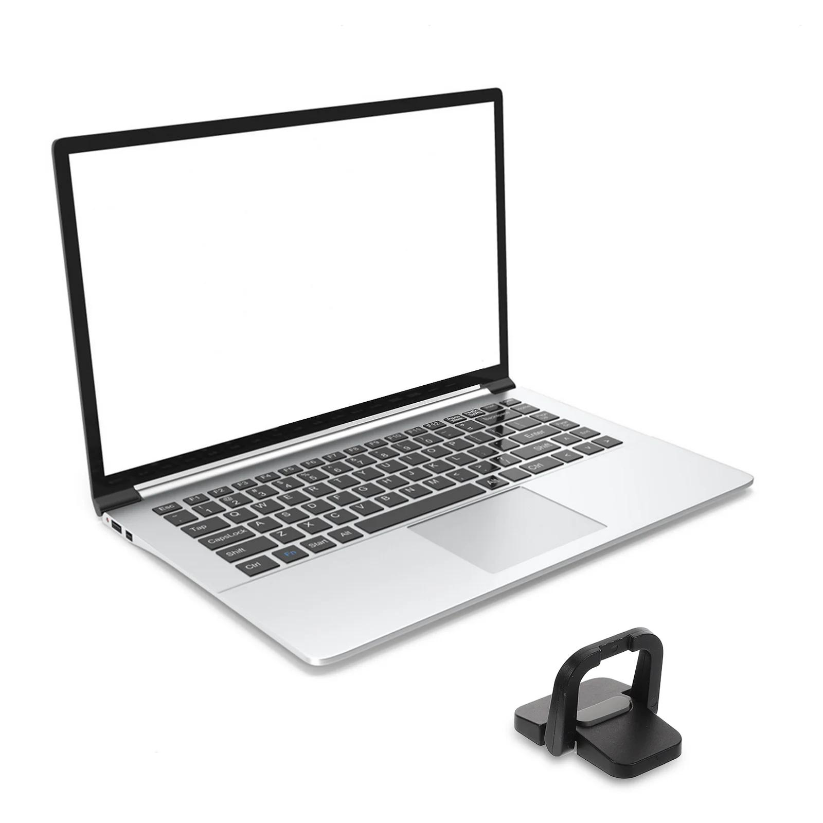 

2pcs Mini Keyboard Stand Portable Laptop Riser with Cooling Rack Adjustable Invisible Desktop Holder for Computer Angled Desk