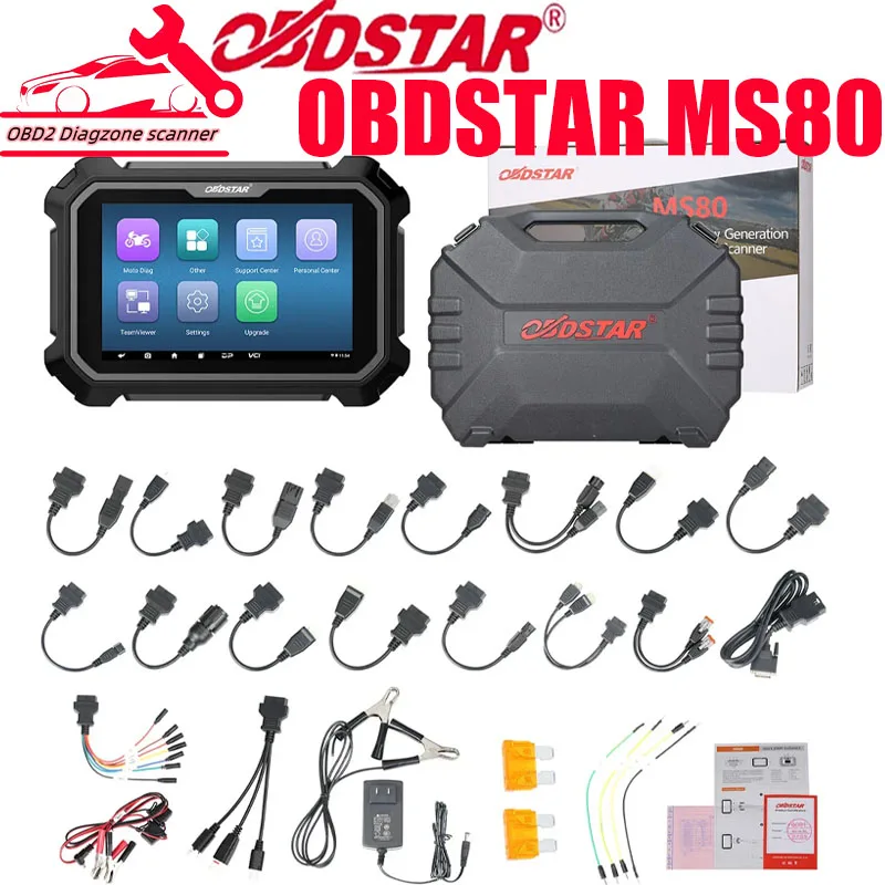 OBDSTAR MS80 Standard Intelligent Motorcycle Diagnostic Tool Plus IMMO Function For YAMAHA/ for HONDA/for SUZUKI/for DUCATI