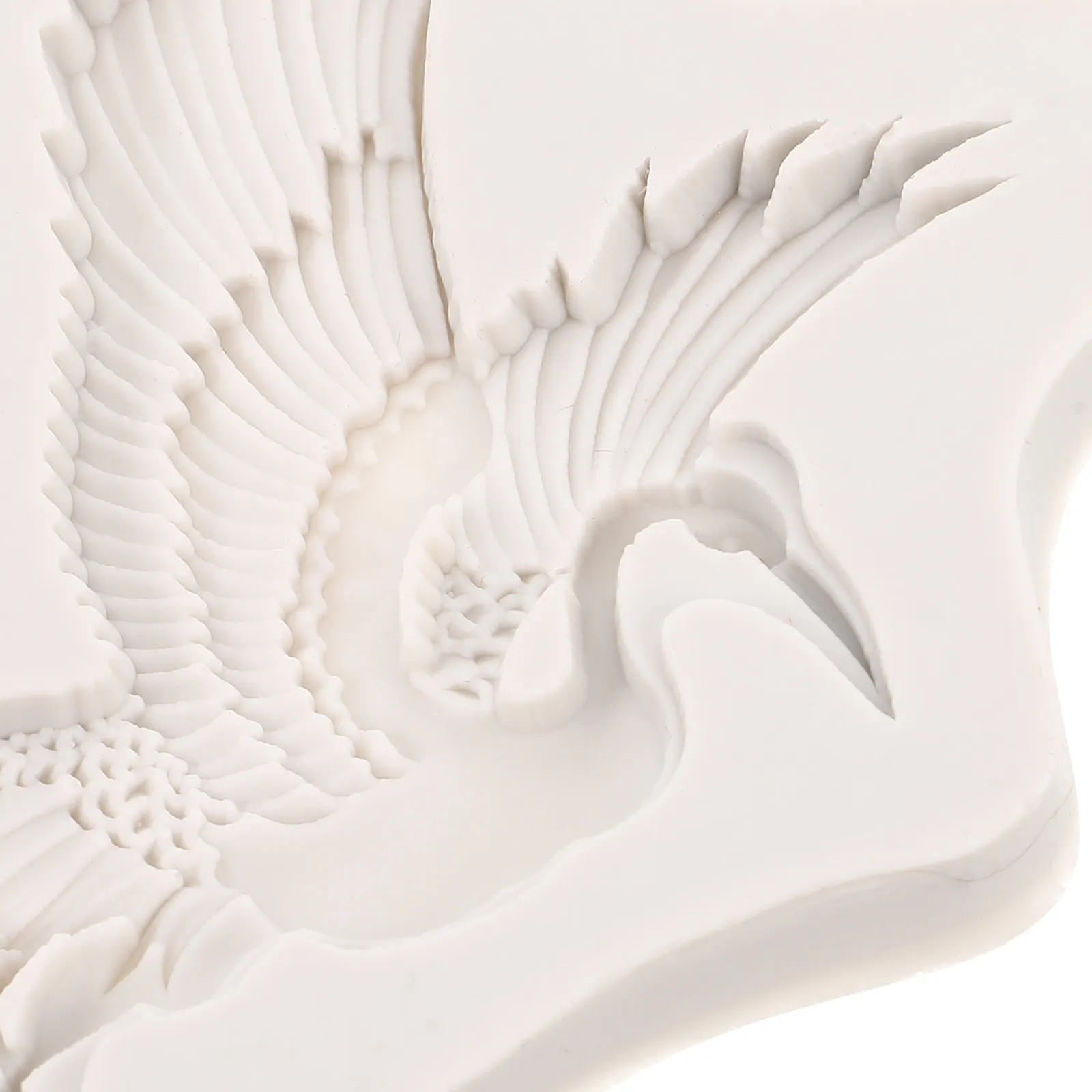 3Pcs Crane Silicone Mold Set Elegant Bird Fondant Chocolate Resin Clay Cake Decorating Molds for Baking Candy Mousse Pudding view 5