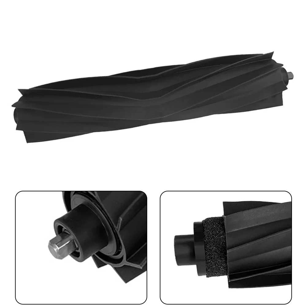 Rubber Brush Cover Accessories For ECOVACS/T10/ T20 Pro/920/T8/Vacuum Cleaner Main Brush Anti-tangle Rubber Roller Parts