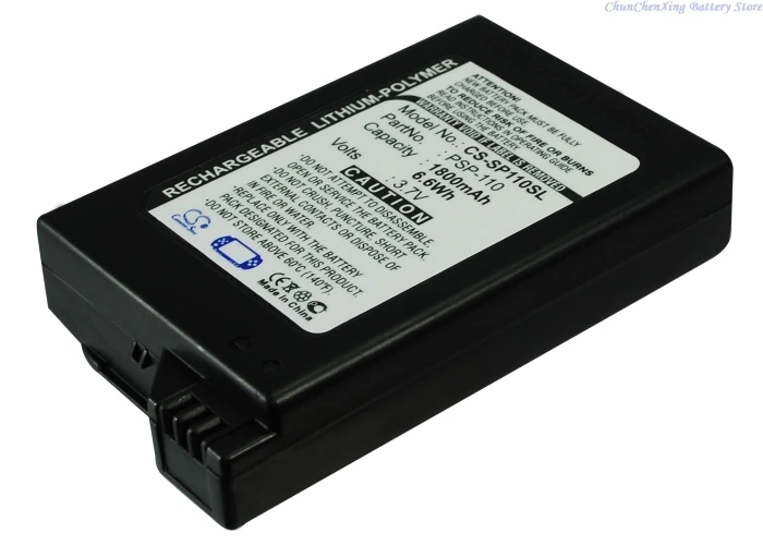 3.7V 1800mAh Game Console Battery PSP-110 for Sony PSP-1000,PSP-1000G1,1000G1W,PSP-1000K,PSP-1000KCW,PSP-1001,PSP-1004,PSP-1006