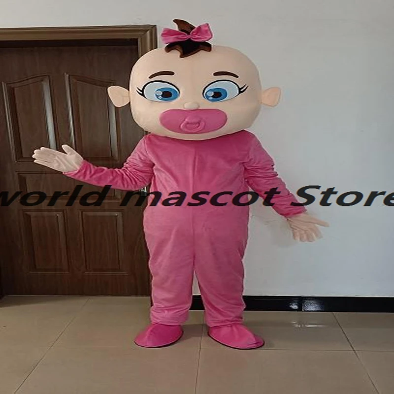 Anime Baby Girls Mascot Costume Cartoon Baby Boys Birthday Cosplay Costume Birthday Character Outfit for Adult Maskote Carnival