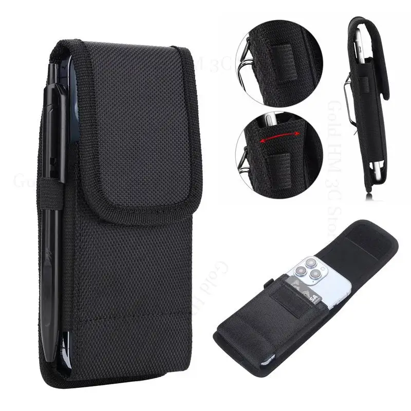 

Phone Pouch For Huawei Nova 12 Ultra Waist Belt Card Slot Bag Flip Shockproof Case For Nova 11 Pro 10 Youth 9 SE 8i 7 Pro 6 5z