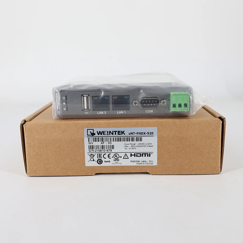 オリジナルの新しいWEINTEK cMT-FHDX-520 HMIは、cMT-FHDの代替品です。