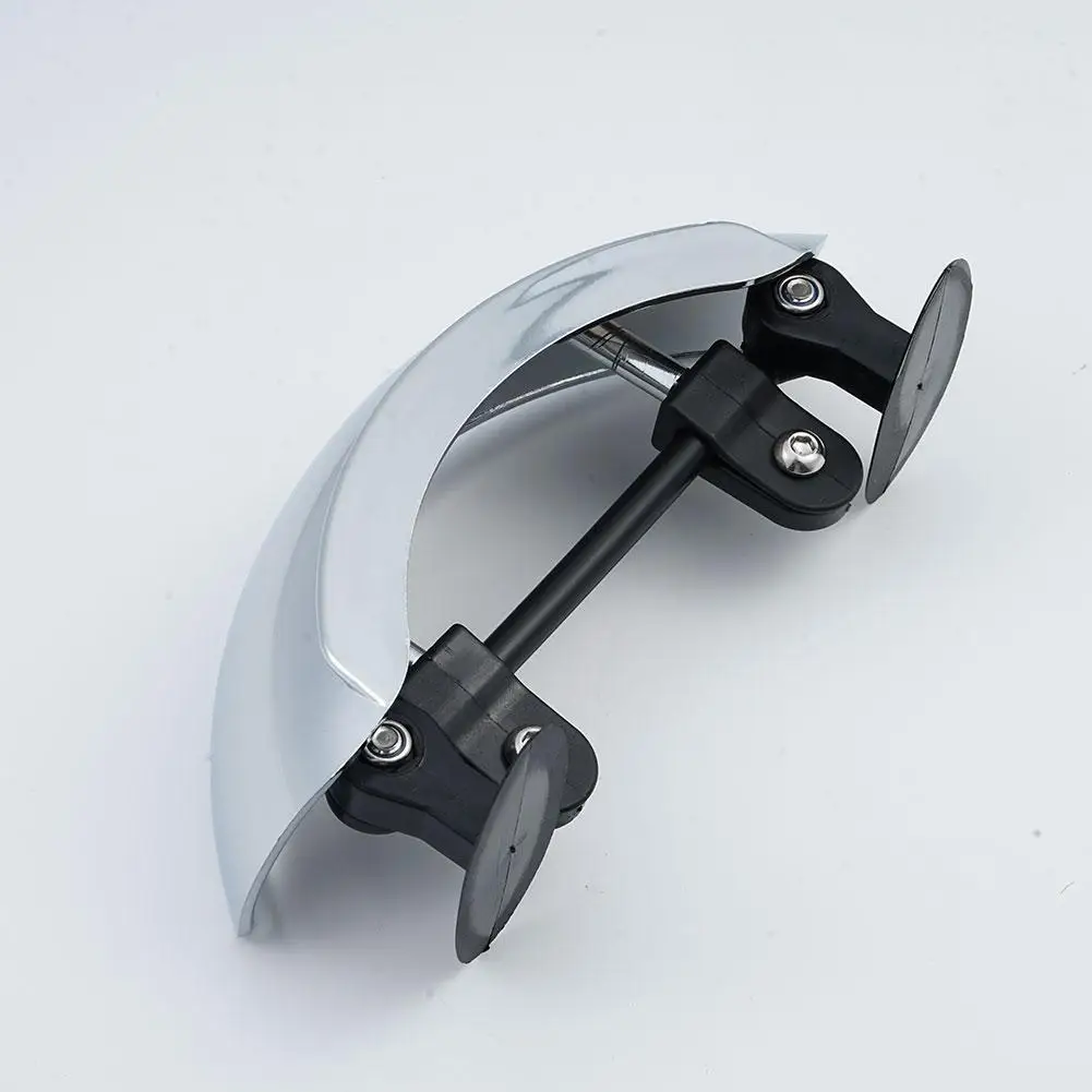 180° NO Blind Spot Mirror Motorcycle Windshield Wide Angle Rearview Mirror Clear Parabolic HD Convex Mirror Motorbike Part Tools