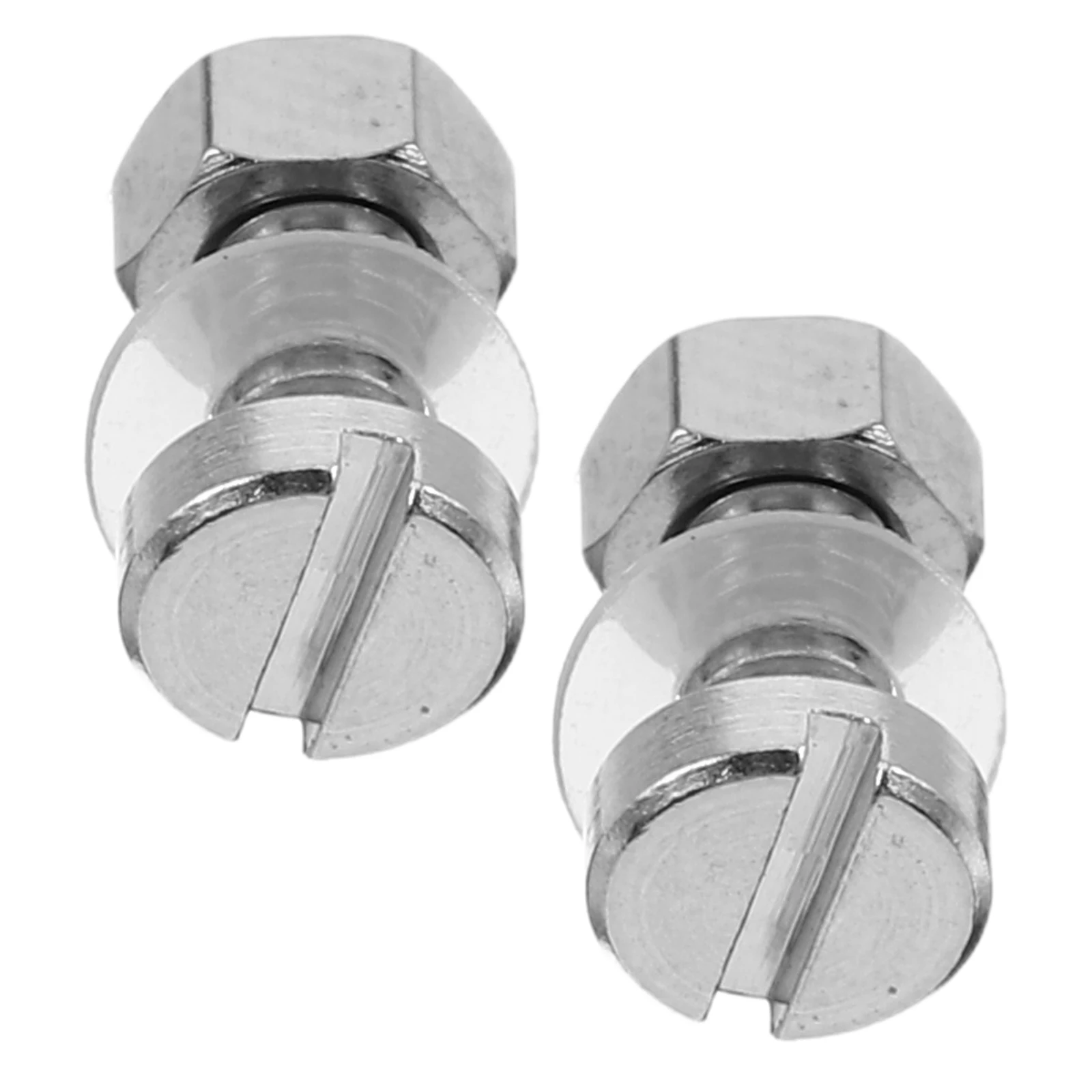 

2 Pcs Record Machine Installation Screws Turntable Vinyl Player Parts Cartridge Mini Headshell Mounting Kit Alloy Audio Stylus
