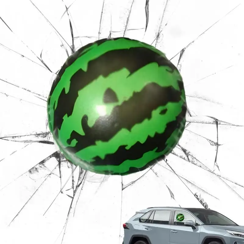 

Стикеры для стайлинга автомобиля, арбуз, популярный дизайн, наклейка из сломанного стекла, 3D забавные автомобильные наклейки, креативные наклейки на стекло, окно, Забавный шуток