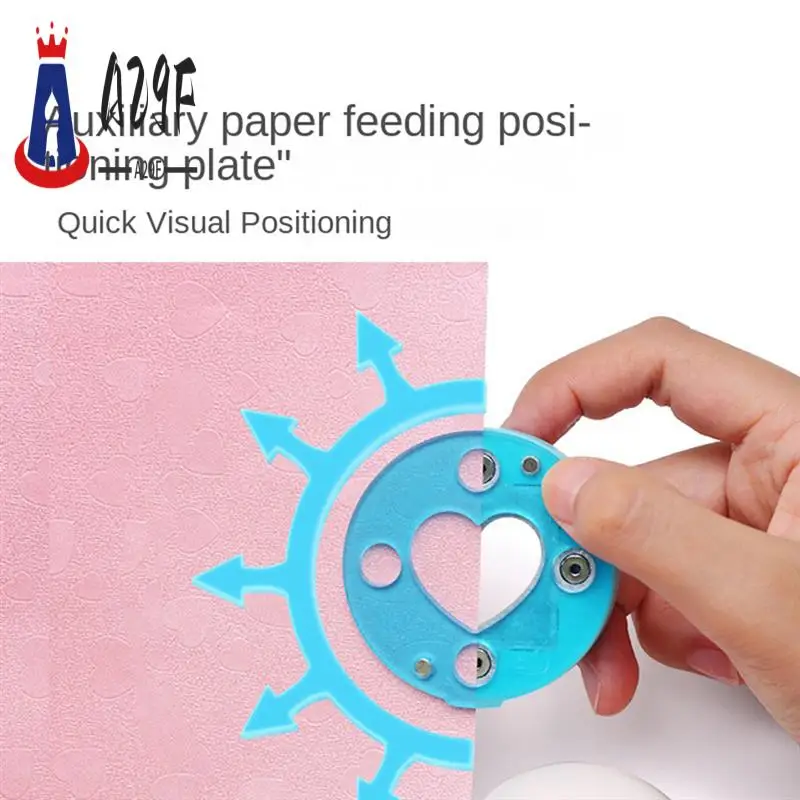 

A29F-KW-Trio 1 Piece Punch DIY Craft Hole Puncher Maker Kids Scrapbook Paper Cutter Embossing Sharper For Scrapbooking Punches