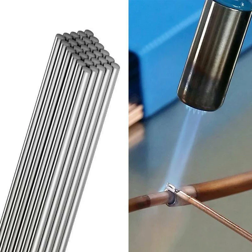 10pcs Aluminum Welding Rods Low Temperature Easy Melt Welding Wire For Solder Repair Holes Hand Tools