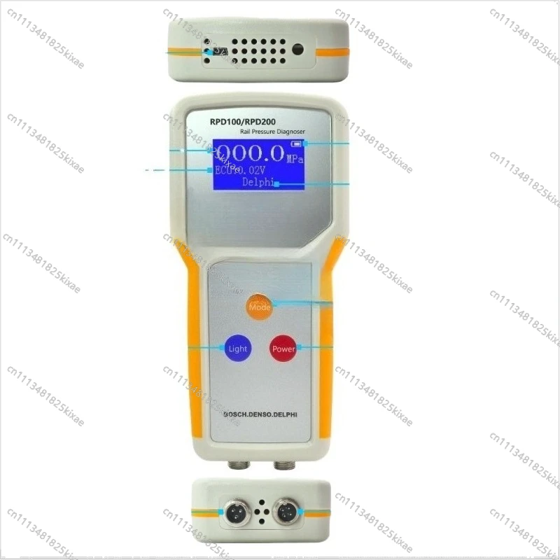 For  AM-RPD100 Common Rail Oil Pump Common Rail Pipe Pressure Stress Testing Instrument