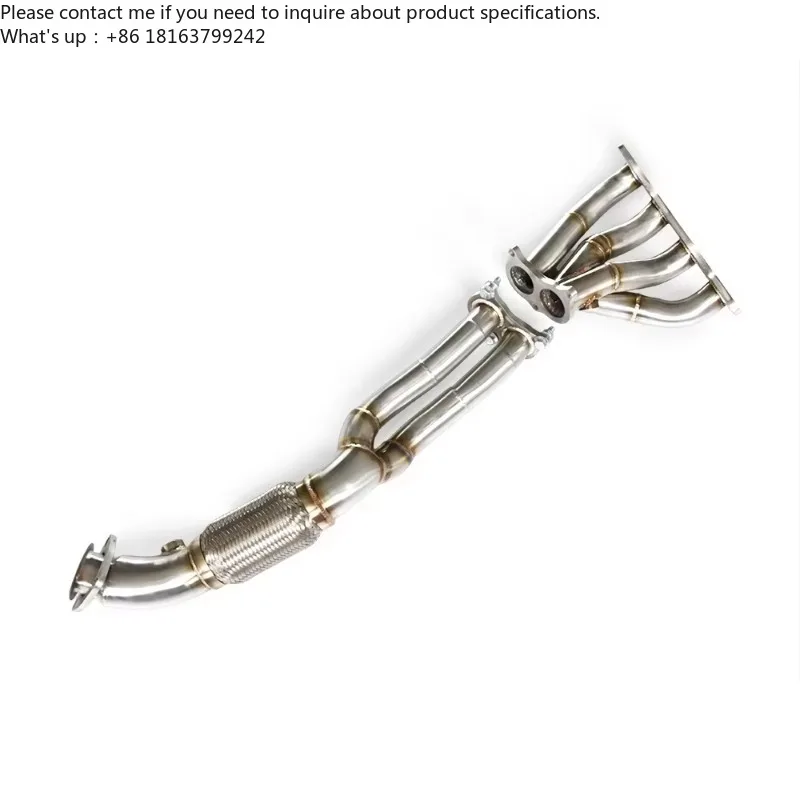 Stainless Steel Exhaust Header Factory Direct for Honda Fit 1.5 GD3 2002-2007 High Performance Racing Modification