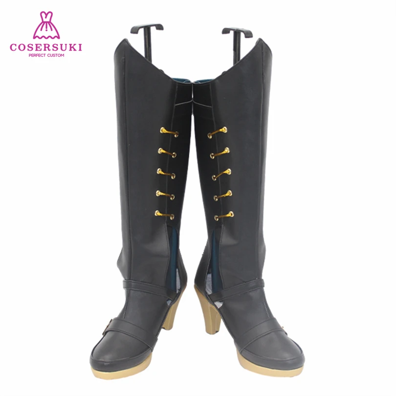 

Nu: Carnival Edmond Olivine Cosplay Boots Shoes for Halloween Carnival Performance