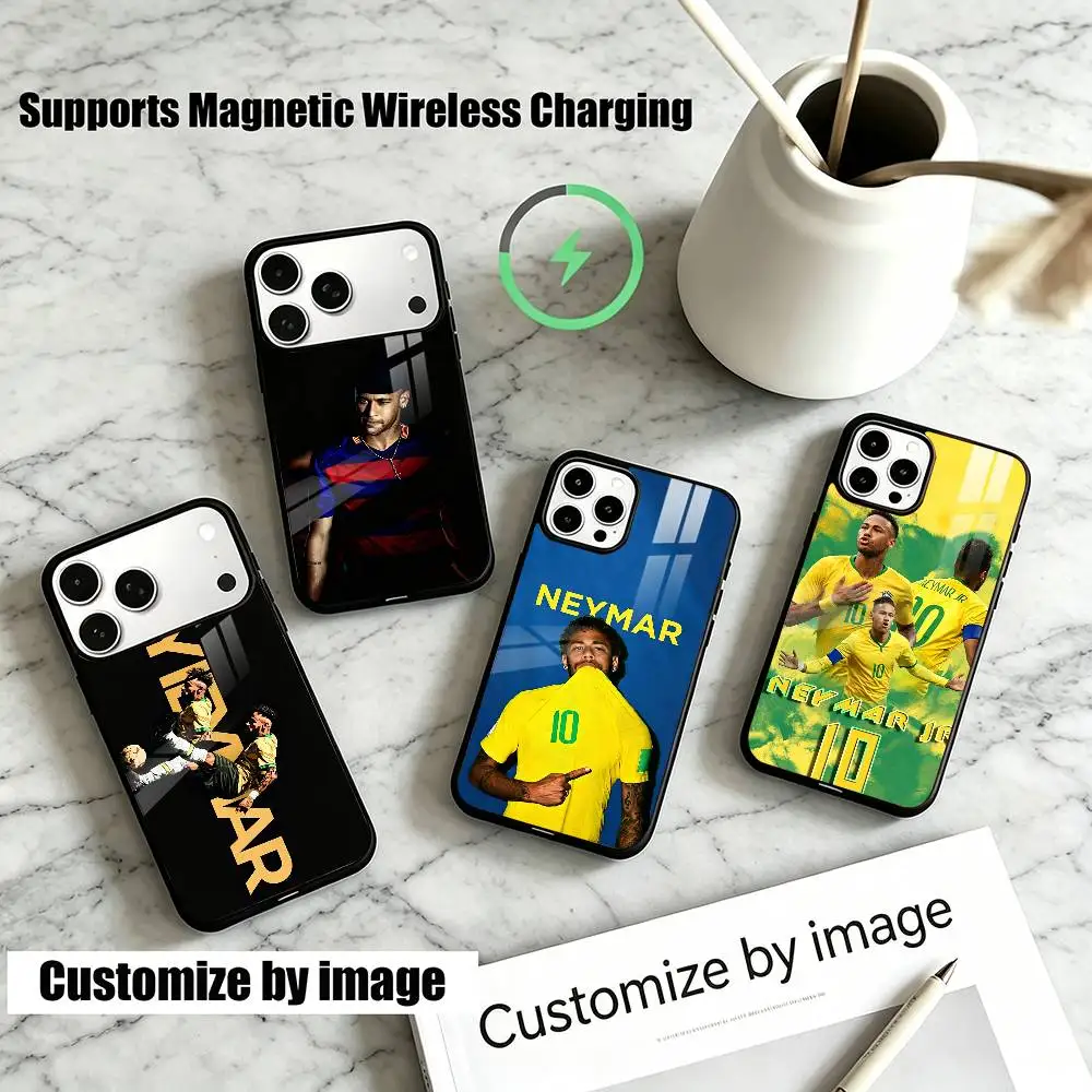 Neymar F-Footballs  Phone Case For iPhone18,17,16,15,14,13Plus,Pro Allows magnetic wireless charging
