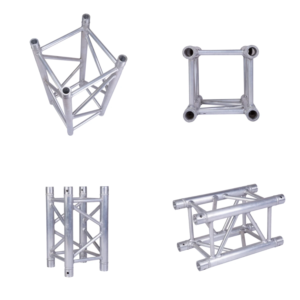 

Black Aluminum Truss System Spigot For Outdoor Events With 1000kg Load Capacity Modular Design & Durable Construction