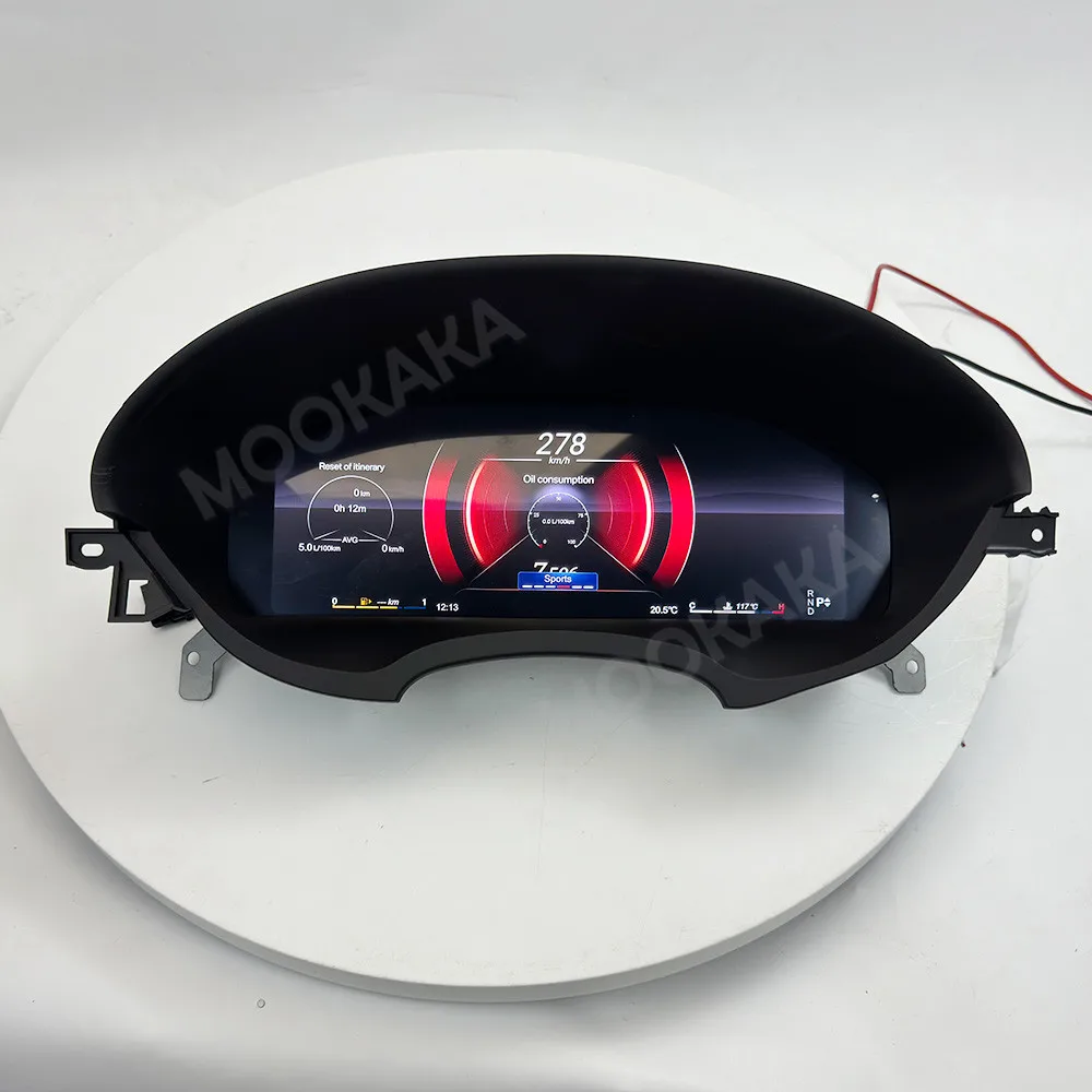 12.3 Inch Car dashboard Auto Gauge For Mercedes Benz CLS 2012-2017 LCD Instrument Digital Cluster Panel Linux system Speed Meter
