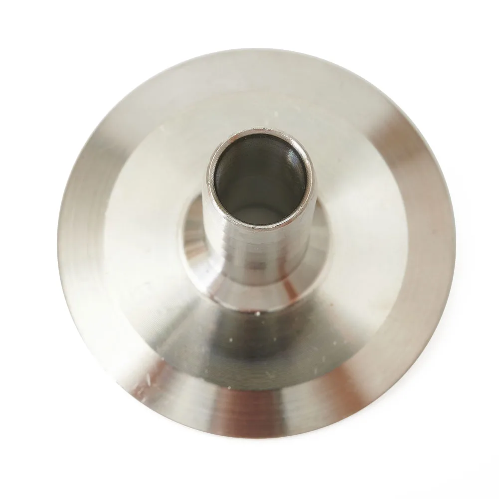 1 5 Inch Tri Clamp to 12 Inch Hose Barb Adapter for Stainless Steel Connection in Food Machinery and Water Treatment